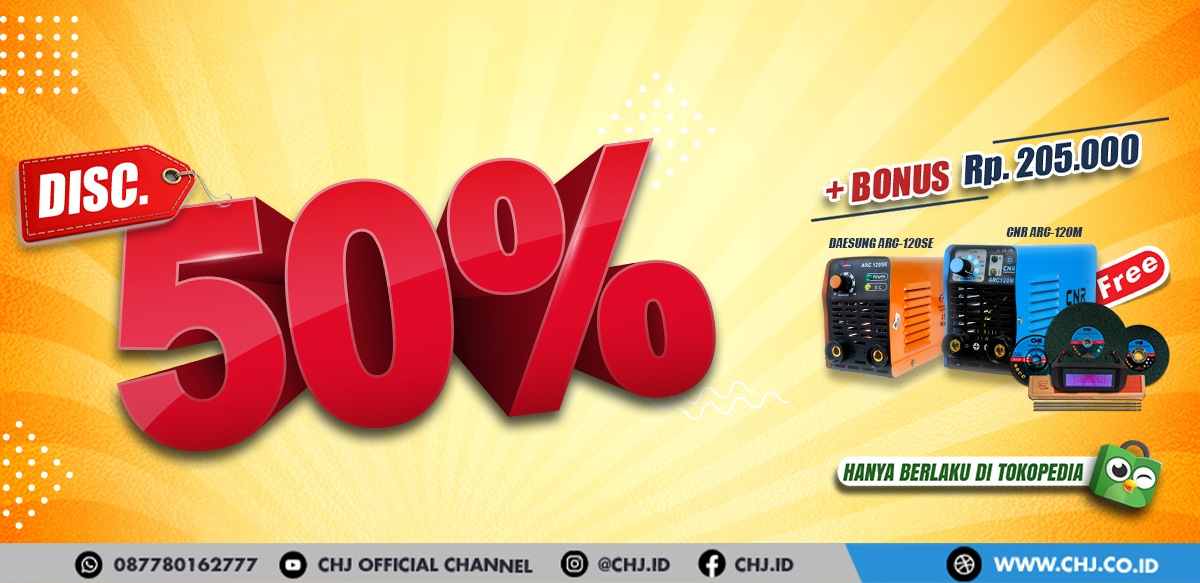 Promo Mesin Las Daesung ARC-120 SE & CNR ARC-120M - Citra ...