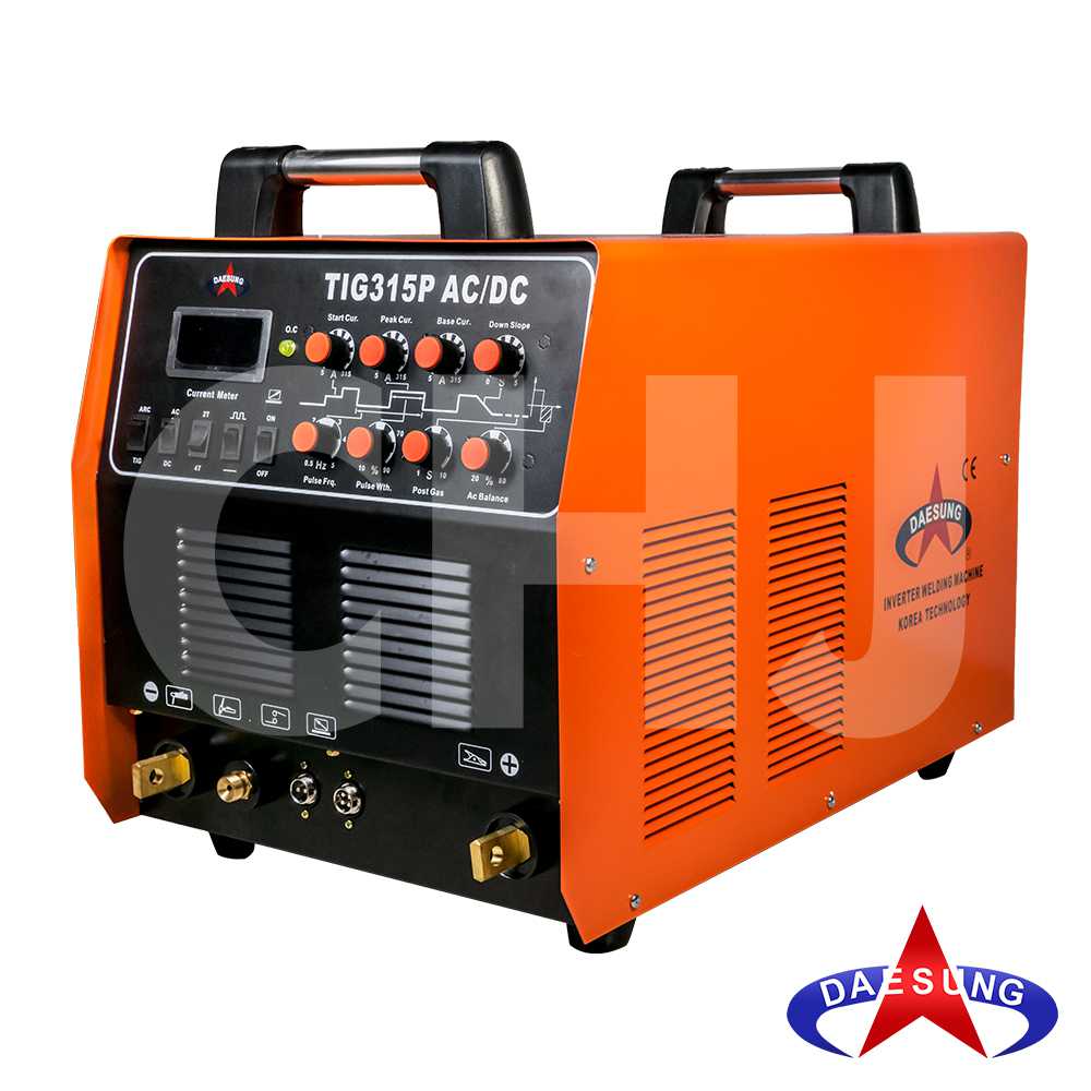 DAESUNG TIG 315 PULSE ACDC MESIN LAS LISTRIK INVERTER GTAW/ARGON ...
