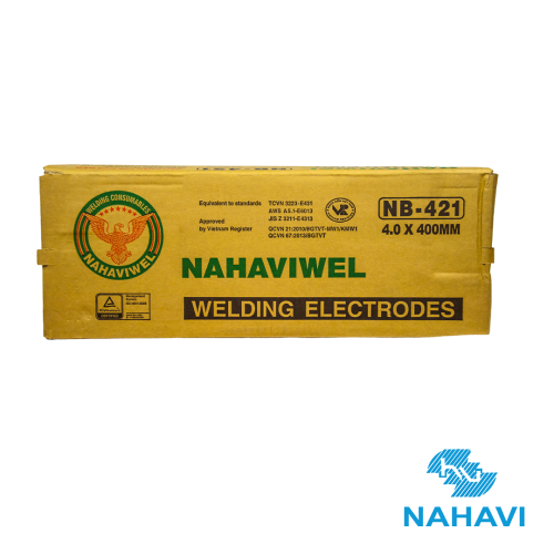 WELDING ELECTRODE NAHAVIWEL BOX FRONT NB 421